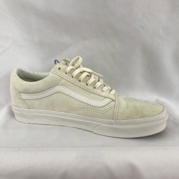 Vans Old Skool Zip Marshmallow/Blanc Suede Sneakers NWT - Picture 7 of 12